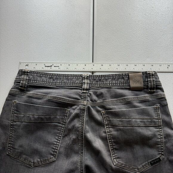 Prana Bridger Jeans Men 36x30 Gray Slim‎ Fit Straight Organic Casual Outdoor - Picture 8 of 9